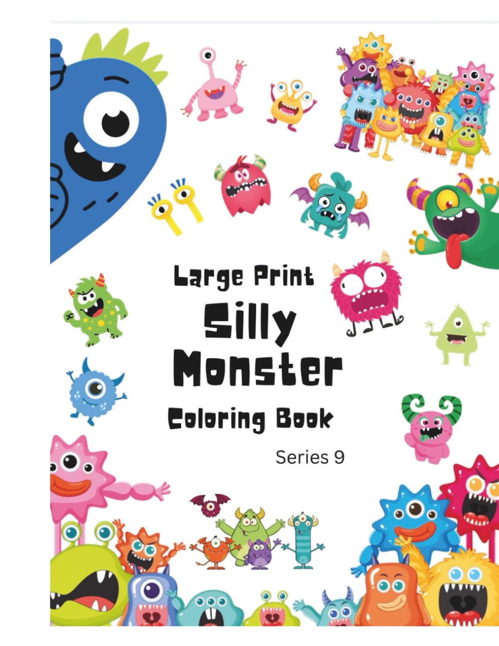Coloring Book: Silly Monsters