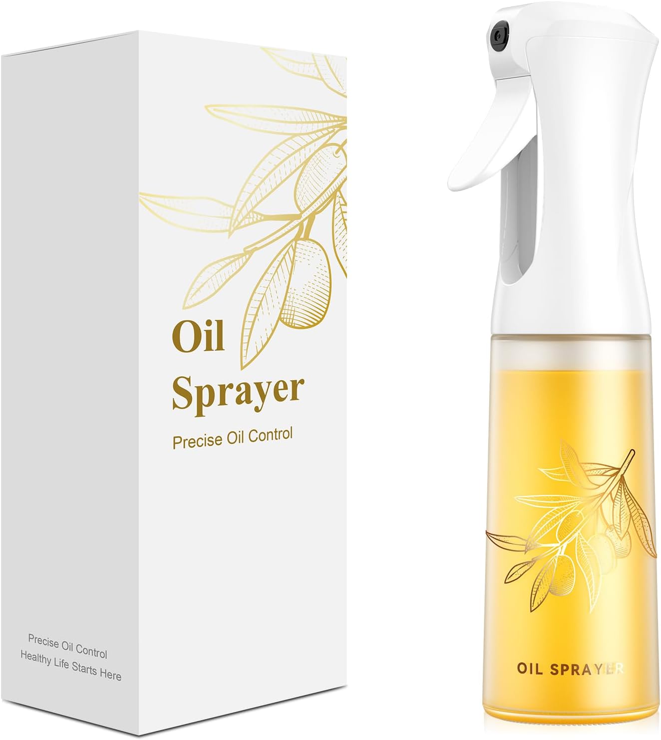 Evo Oil Sprayer Bottle, NonAerosol for Olive Cooking Oils