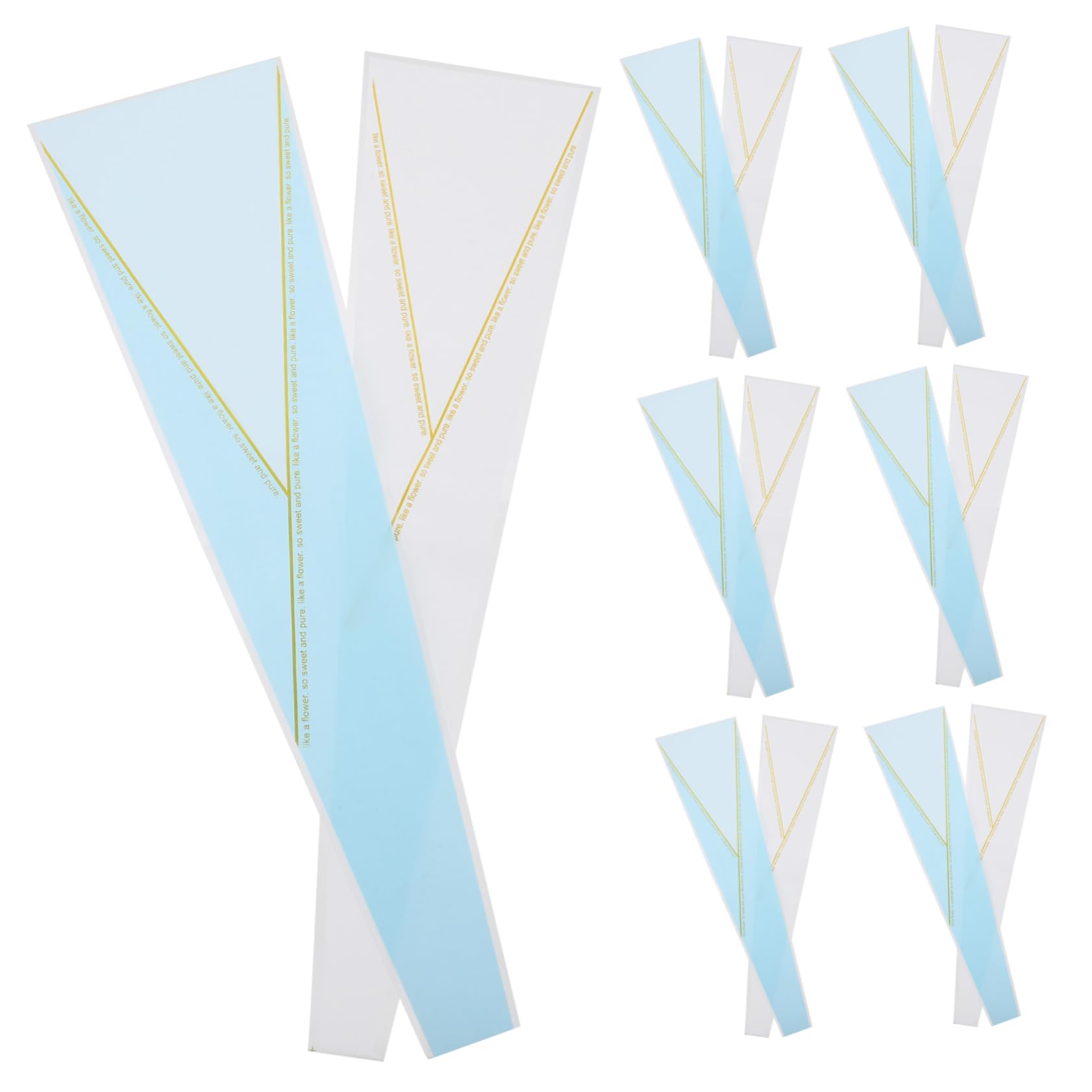 SHERCHPRY 2 Packs Single Rose Wrapping Sleeve of Transparent Flower Packaging for Elegant Display for Weddings Birthdays and Special Occasions Total Practical and Delicate Design