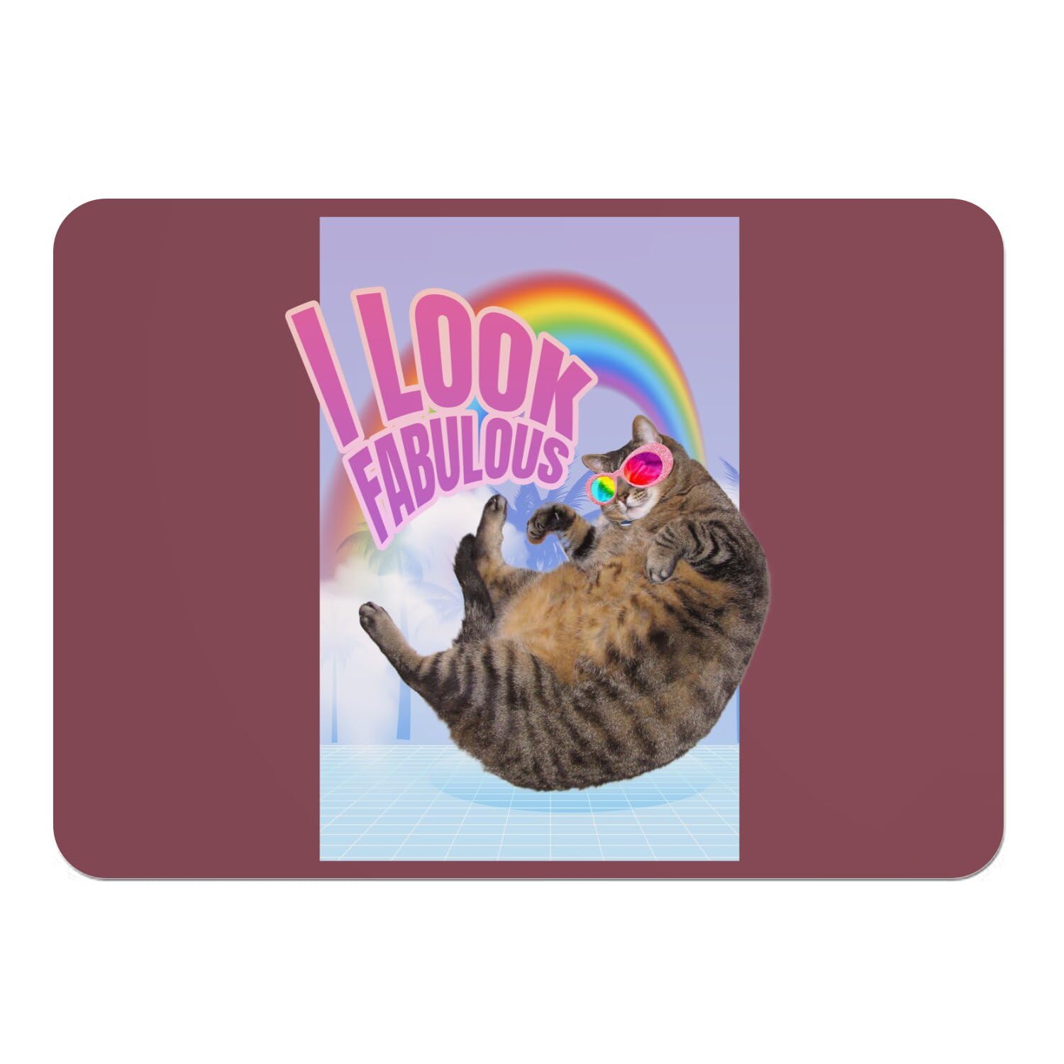 Napperons chat rouge vintage pour des repas de famille animés
