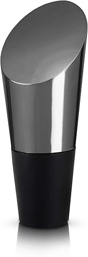 Viski 8168 Warren Gunmetal negro pesado botella tapón