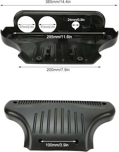Miniatura 6 de Cubierta del velocímetro del tablero de instrumentos de alto rendimiento, reemplazo de la carcasa del velocímetro para DIY Kart UTV
