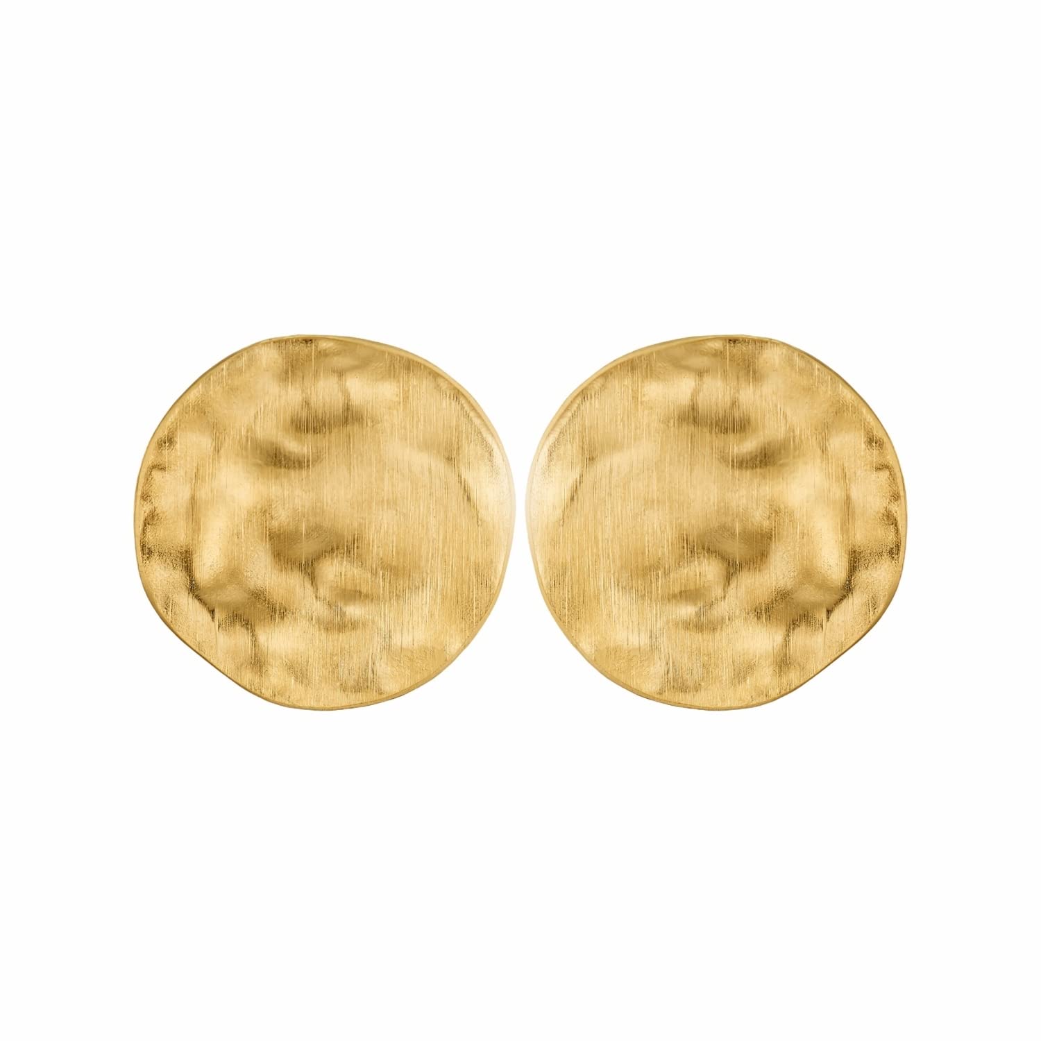 NOELANI Ohrstecker Edelstahl Damen Ohrschmuck, 2 cm, Gold, Kommt in Schmuck Geschenk Box, 2032740