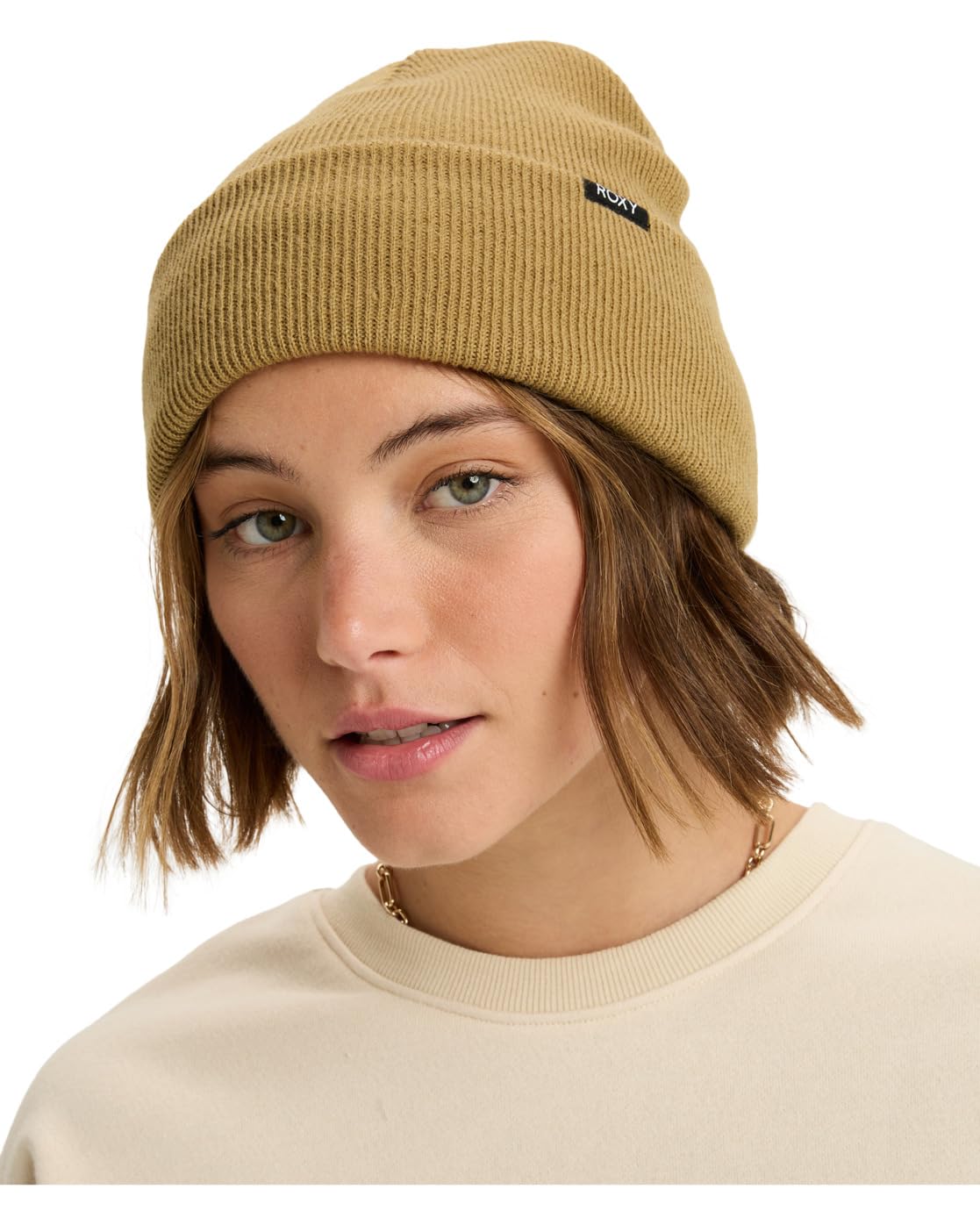 Roxy Beanie Tropical Snow Beanie Women's Beige One Size