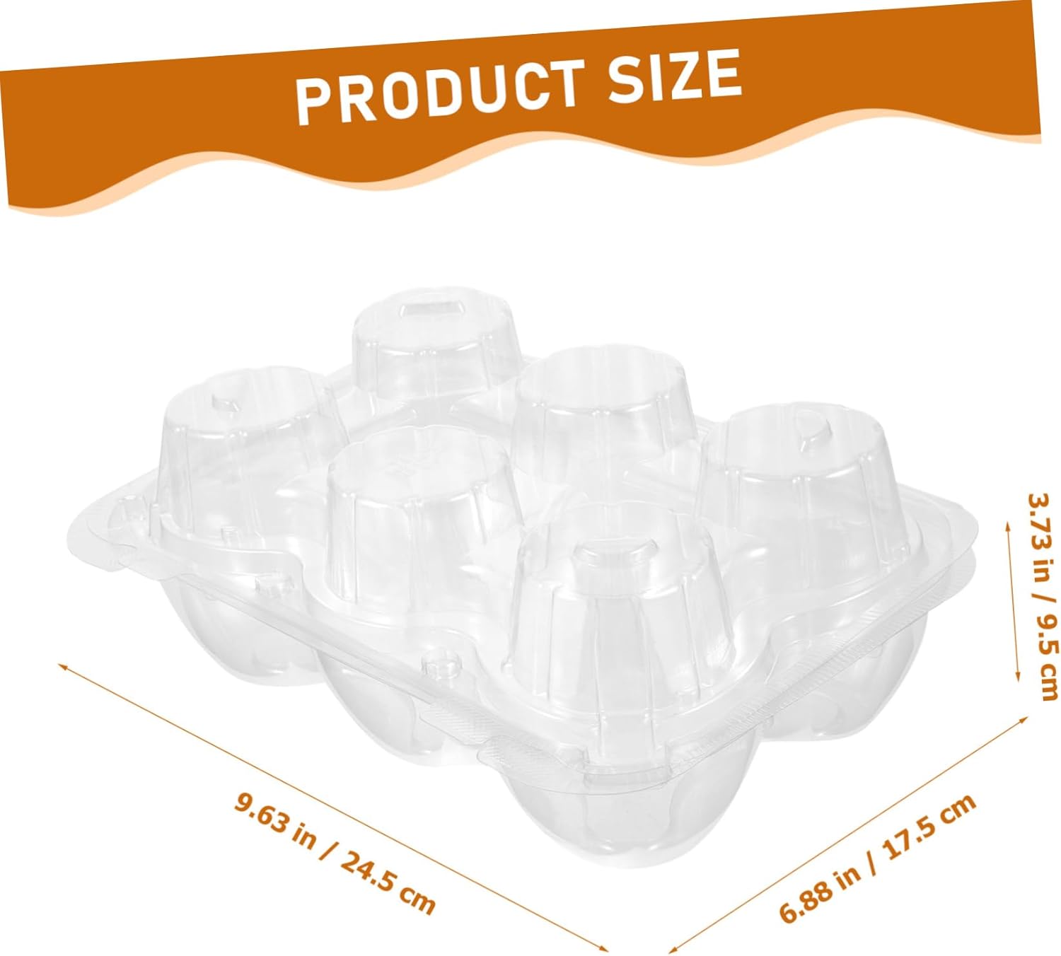 IMIKEYA 15pcs Cupcake Wrapping Box Versatile Dessert Carrier for Tarts Cakes and Cookies Easy Use Baking Packaging for Parties and Catering