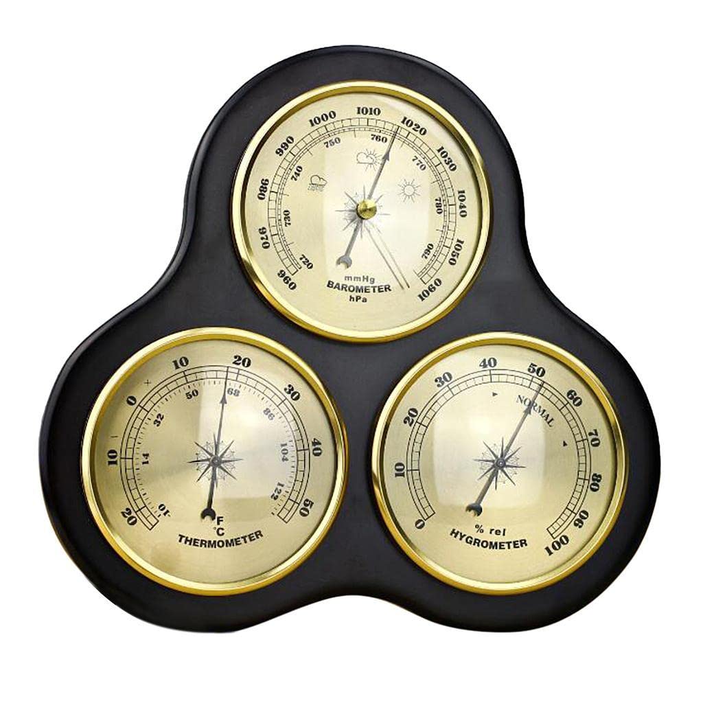 Club Bollywood®Weather Station Wireless Indoor Outdoor Thermometer Digital Hygrometer Barometer and Temperature Monitor|Test Measurement & Inspection|1 Piece Barometer Thermometer Hygrometer-image-42