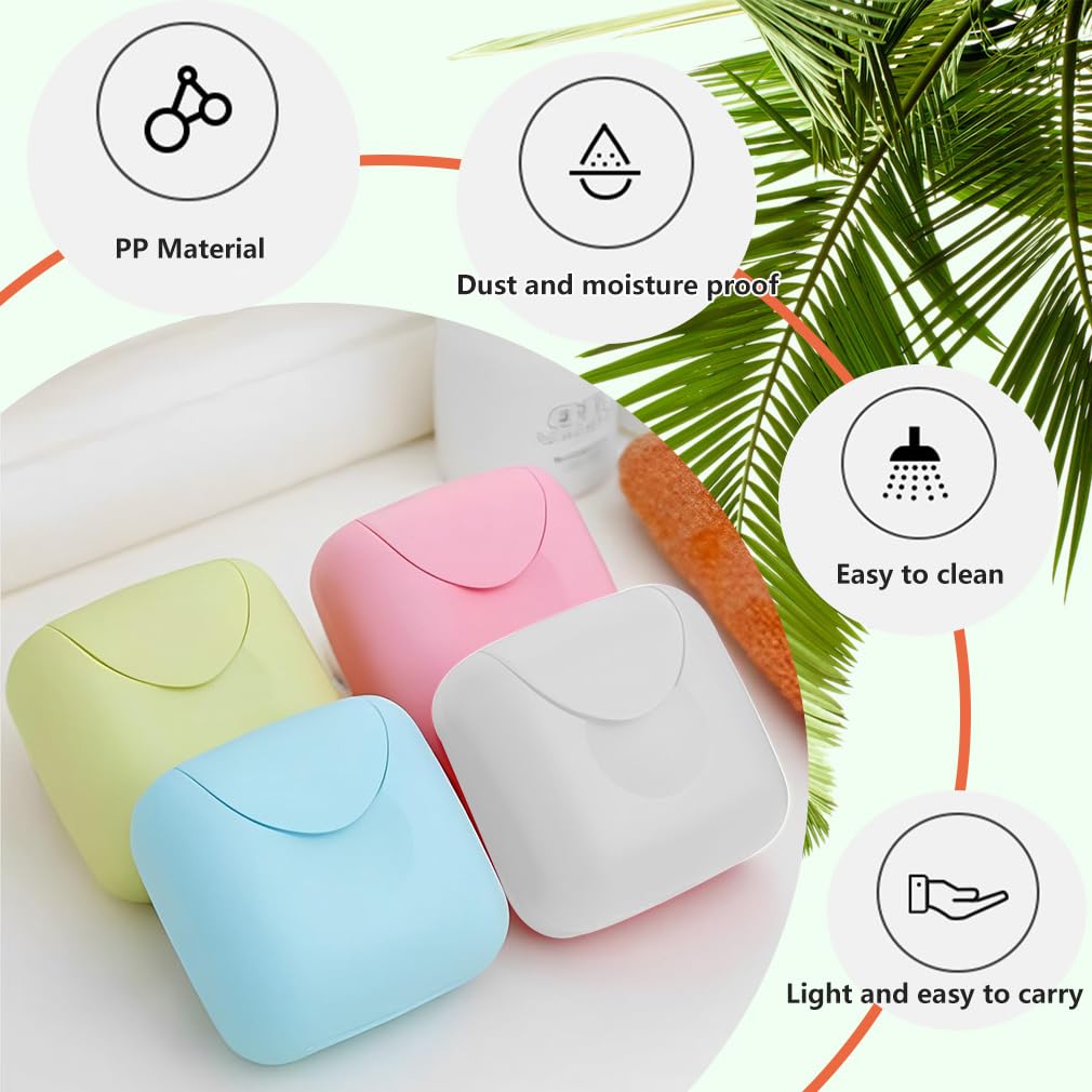 4PCS Travel Soap Case - Image 3