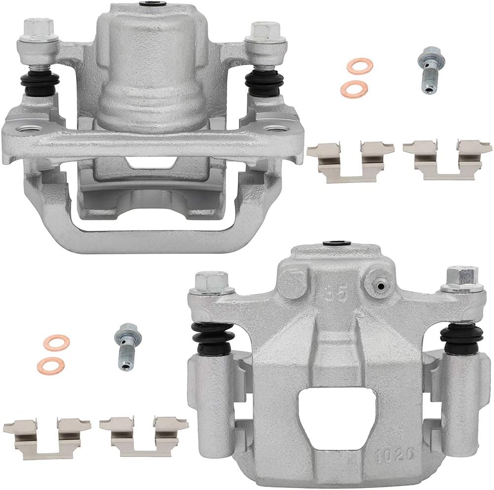 OCPTY Brake Caliper Set of 2 Rear fit for 2007-2012 for Nissan Altima,2011-2017 for Nissan Juke,2007-2008 for Nissan Maxima,2011 2012 2014 2015 2016 for Nissan Sentra