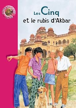 Les Cinq et le rubis d'Akbar - Book  of the El club de los cinco