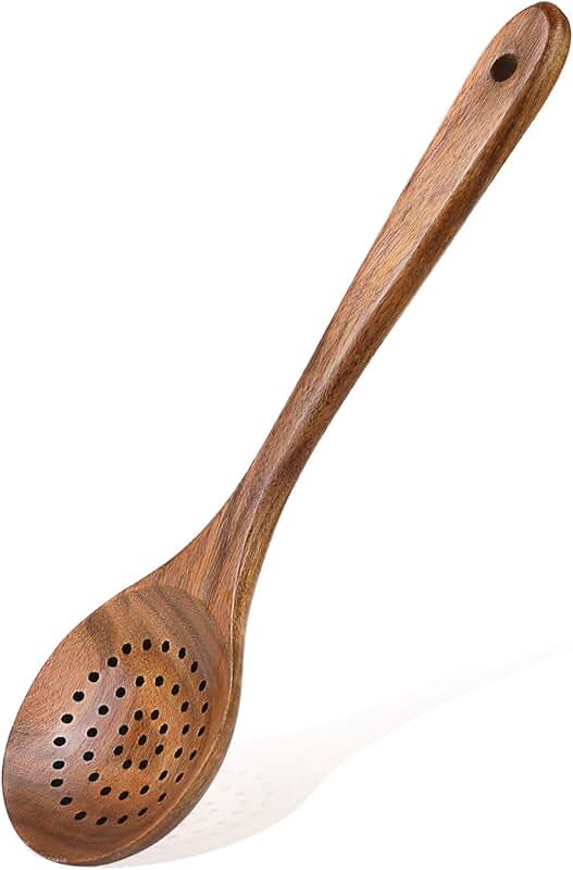 wooden spoon holes