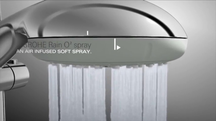 [NG] CONTOUR AIR ★大人気★ Grohe Rainshower 310 Mono Shower Head, 1 Spray, 1.75 GPM