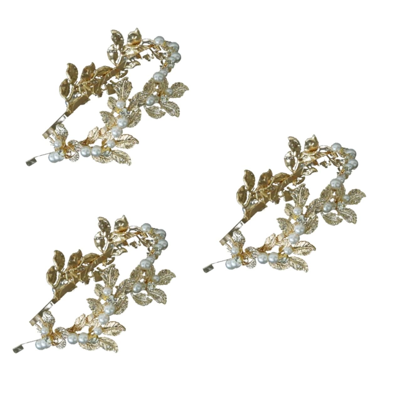 FRCOLOR 3pezzi Barocche Accessorio Per e Speciali Decorazione Per Cerchietto Per Matrimonio e