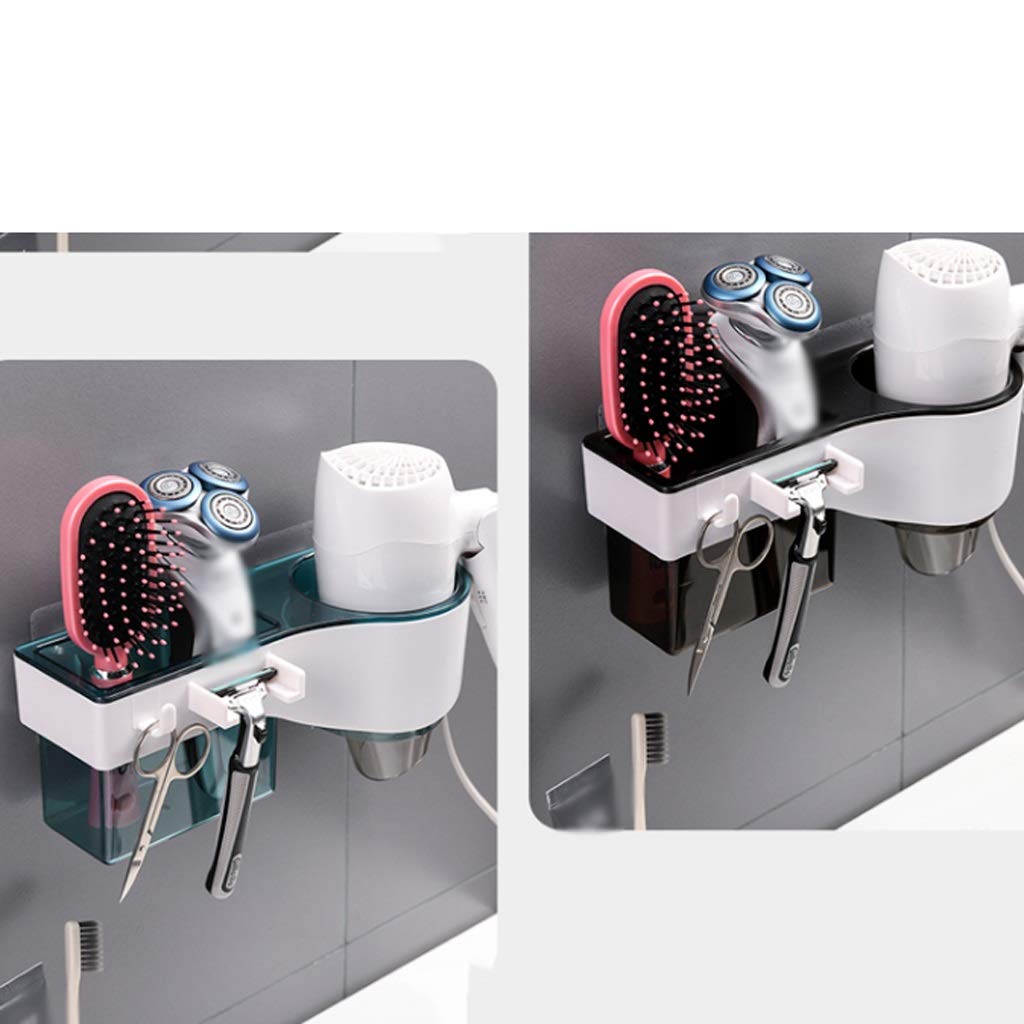 Secador de Pelo Creativo Estante-Soporte para secador de Pelo Organizador de Herramientas para el Cuidado del Cabello Suministros de baño Accesorios Bandeja Soporte Almacenamiento