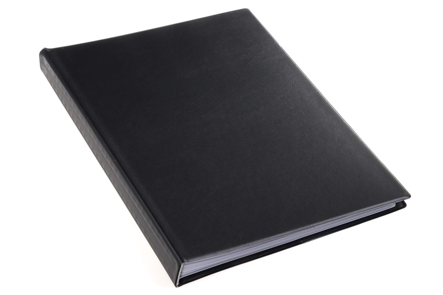 Cartella portapresentazioni originale A4 99464 con 60 buste trasparenti, 120 visualizzazioni. Meccanismo brevettato. Ideale per scuola, ufficio e portfolio. Nera.