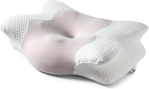 Almohadas ergonómicas de espuma viscoelástica para dormir, almohada cervical para aliviar el dolor, almohada refrescante para dormir de lado para