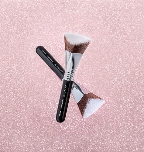Sigma Beauty Professional 3Dhd Max Kabuki Brush - Extra Large Angled Kabuki Makeup Brush With 3 Sides - Foundation Brush & Professional Grade Makeup Brush To Blend Liquid & Cream Products #TOP5
