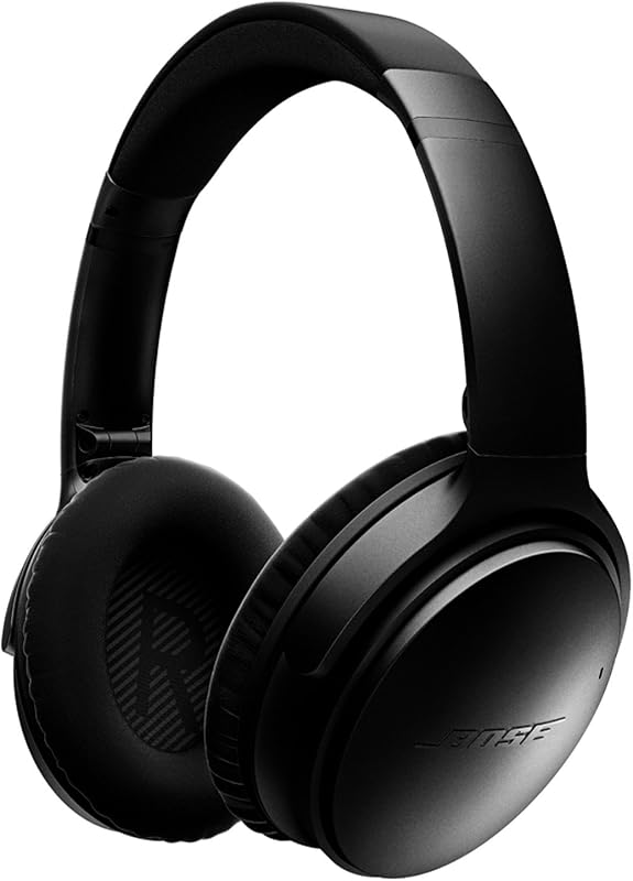 Bose QuietComfort 35 (Series I) auriculares inalámbricos con cancelación de ruido, color negro (renovado)