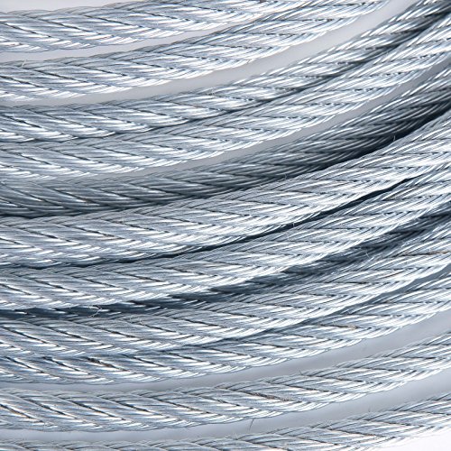 1/2" Galvanized Wire Rope Steel Cable Iwrc 6X19 (100 Feet) #TOP2