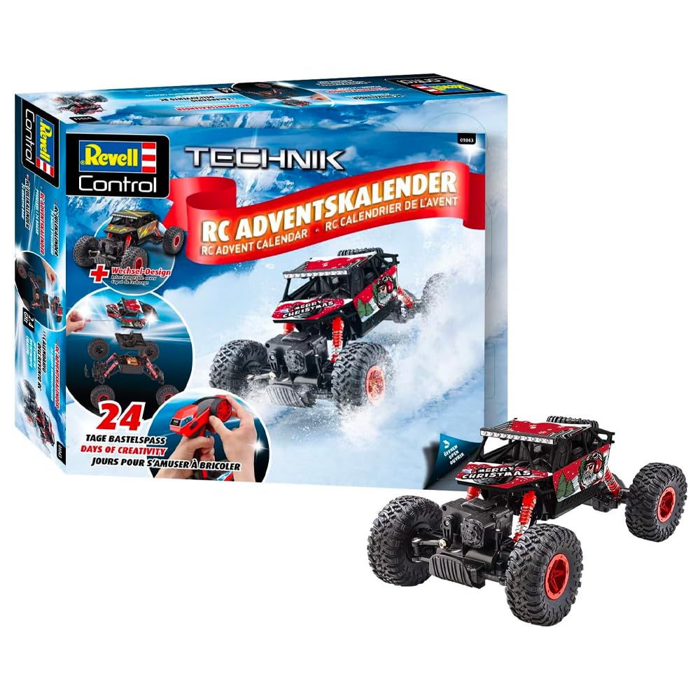 Revell Control 01043 Advent Calendar - RC Crawler, Multi-colour
