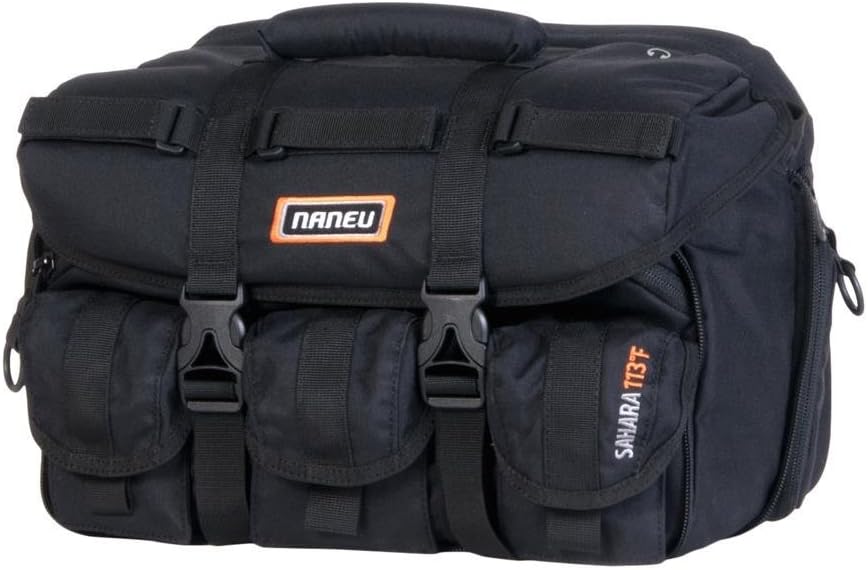 113f Sahara Camera Bag with Laptop Compartment (Black)