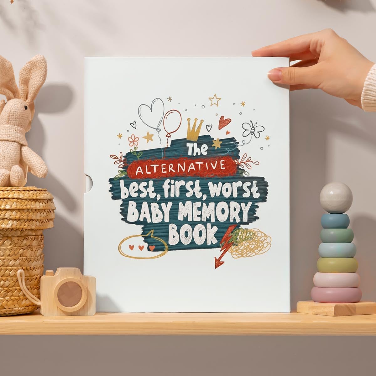 Every Messy Memory Matters: Best First Worst Baby Memory Book & Keepsake - Unique, Funny & Sentimental Gift for New Parents - Image 2