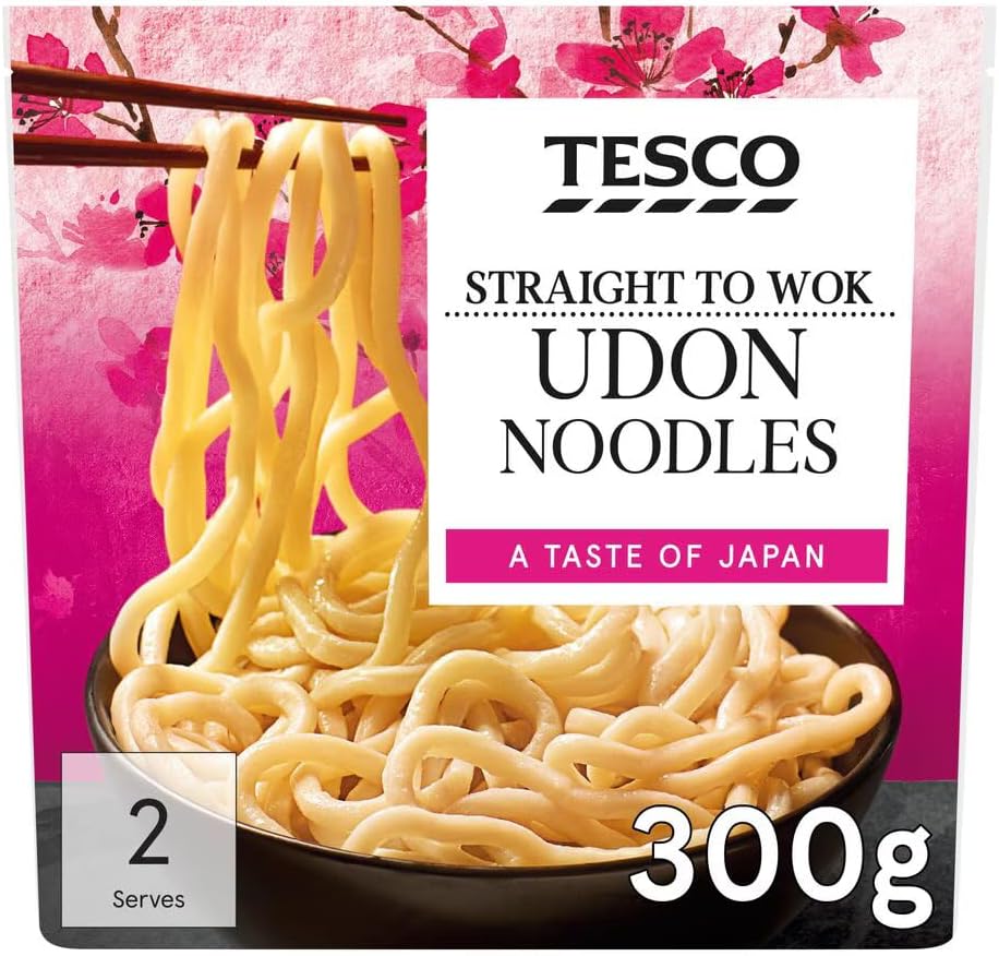 Straight To Wok Udon Noodles 300G(3 Pack) | Premium product | A TASTE OF JAPAN Specially prepared to go straight in the wok