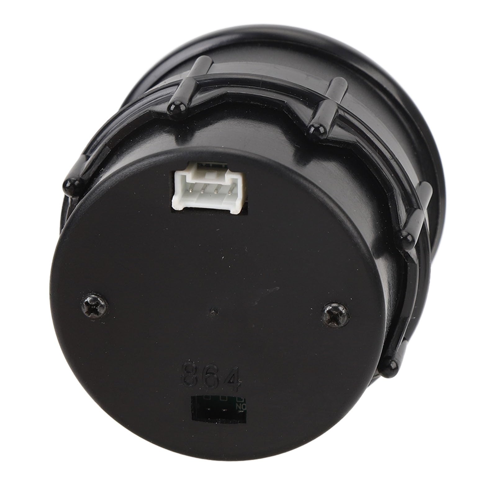Woltomierz Samochodowy 52 Mm, Woltomierz Cyfrowy Samochodowy, Miernik Napięcia LED 52 Mm, materiał ABS, DC 8-18 V z łatwą instalacją, Dopasowanie do Wszystkich Samochodów DC 12 V