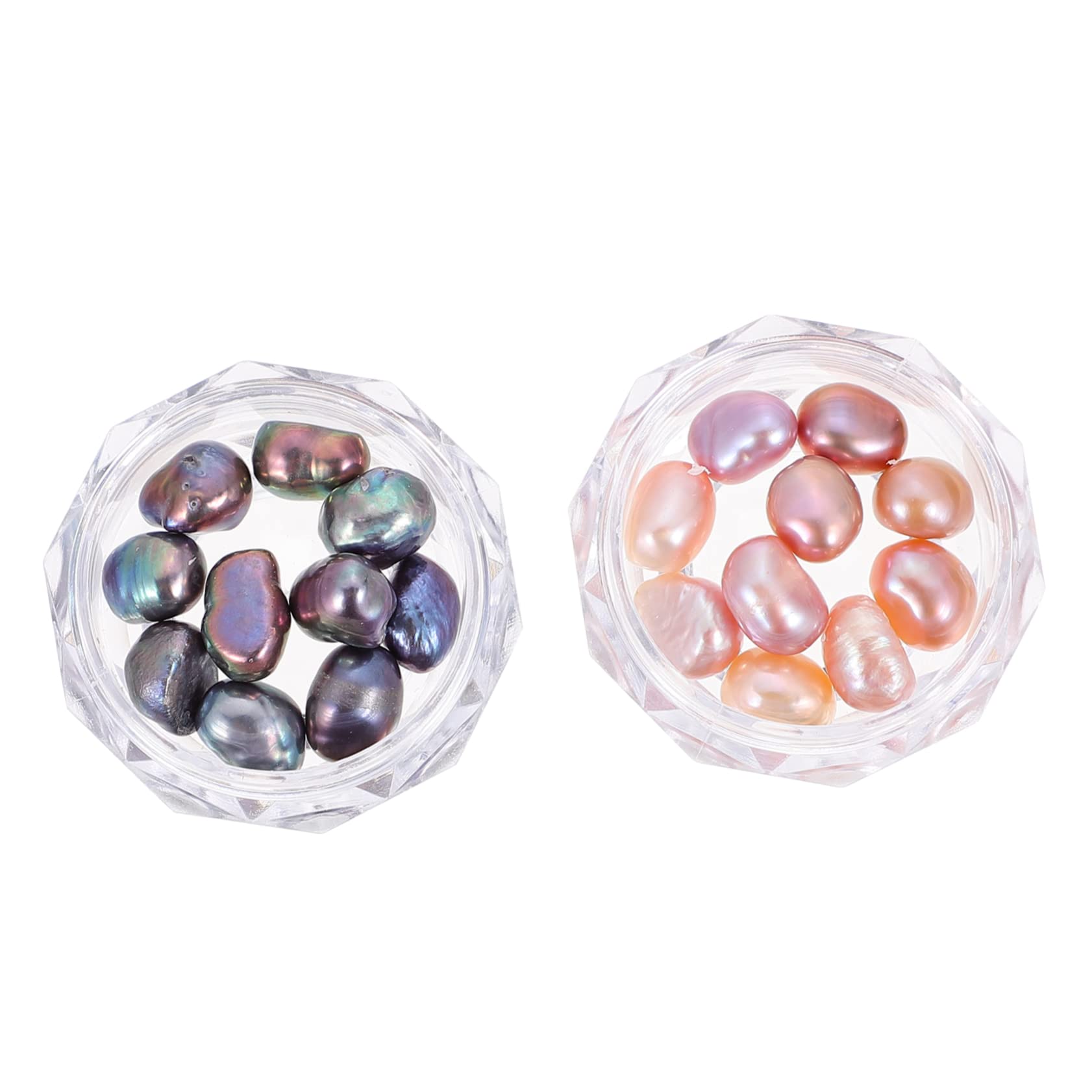 Beatifufu Crafting Pearl Beads Nail Charms Pearls DIY Manicure Decor Irregular Nail Art