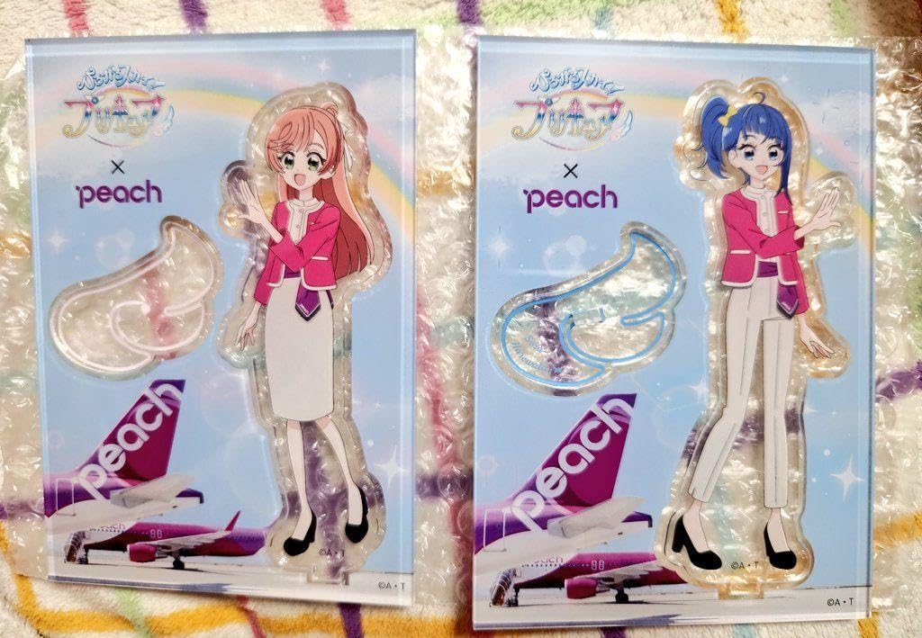 ［新品］ひろがるスカイ！プリキュア　シャープ　コラボ　ゆらゆらアクスタ ひろがるスカイ！プリキュア バースデー 限定 ゆらゆらアクリル