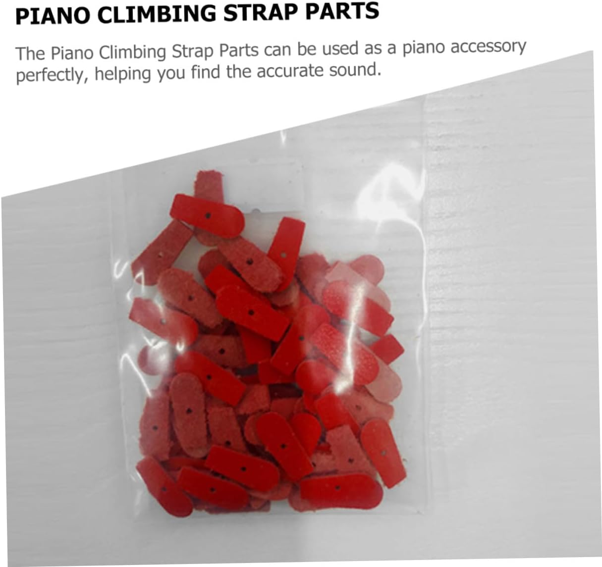 Kisangel 90Pcs Piano Climbing Strap Heads Heavy-Duty Tuning Rope Heads for Vertical Pianos Sturdy Music Instrument Accessories for Tuning and Maintenance