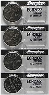 Pack of 4 -- Energizer Cr2032 3v Lithium Coin Cell Battery Dl2032 Ecr2032