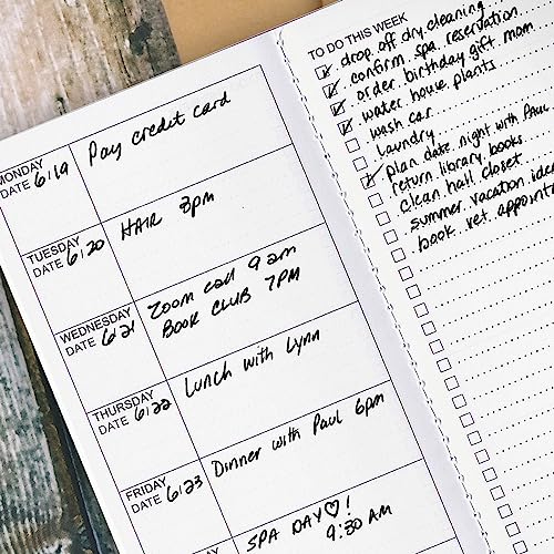 RICCO-BELLO-Weekly-To-Do-Undated-Calendar-Travelers-Journal-Refill-825-x-425-inches-Set-of-3