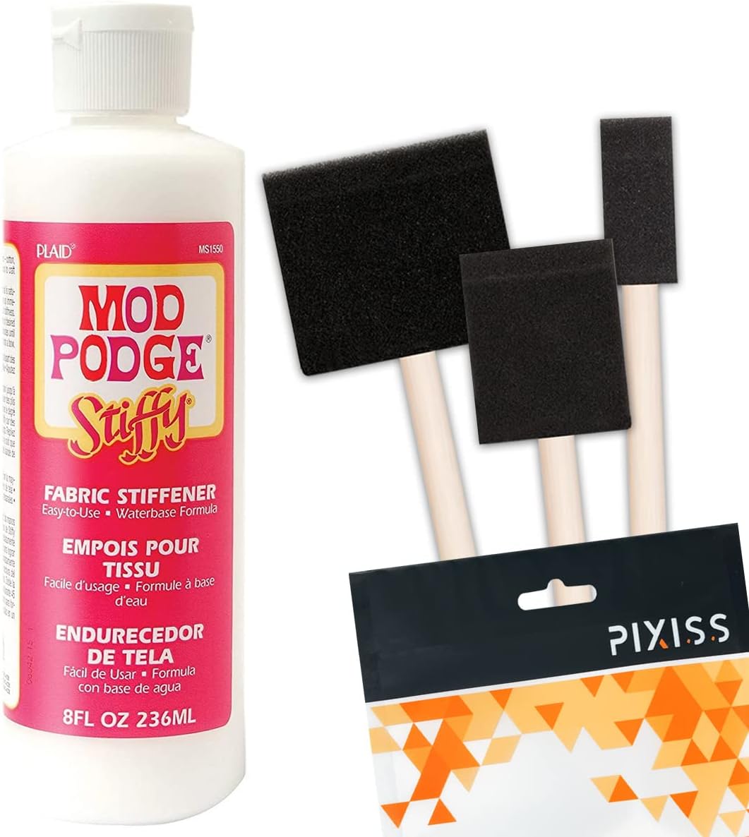 Mod Podge Stiffy Fabric Stiffener 8oz Quick Mod Podge Fabric and Hat