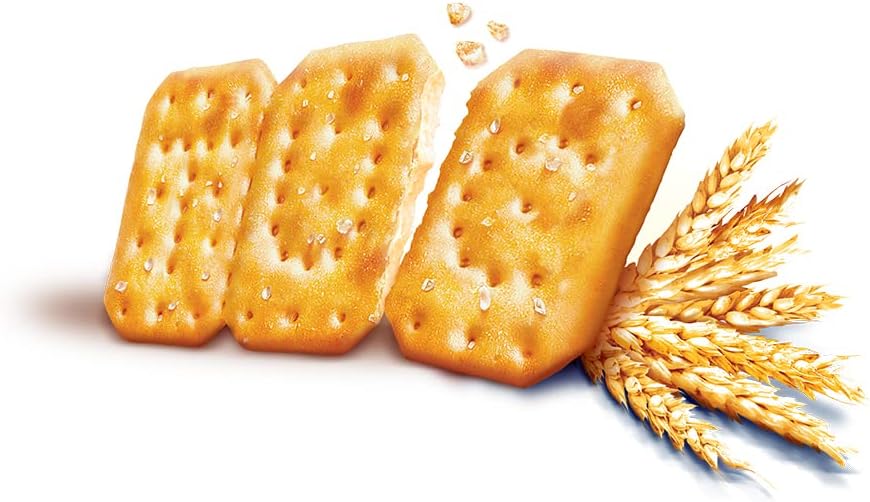 Tuc Cracker Showbox, Cracker Classico cotto al Forno con Grano 100% Italiano, 626g (multipack 20 pack da 31,3g) - Immagine 3