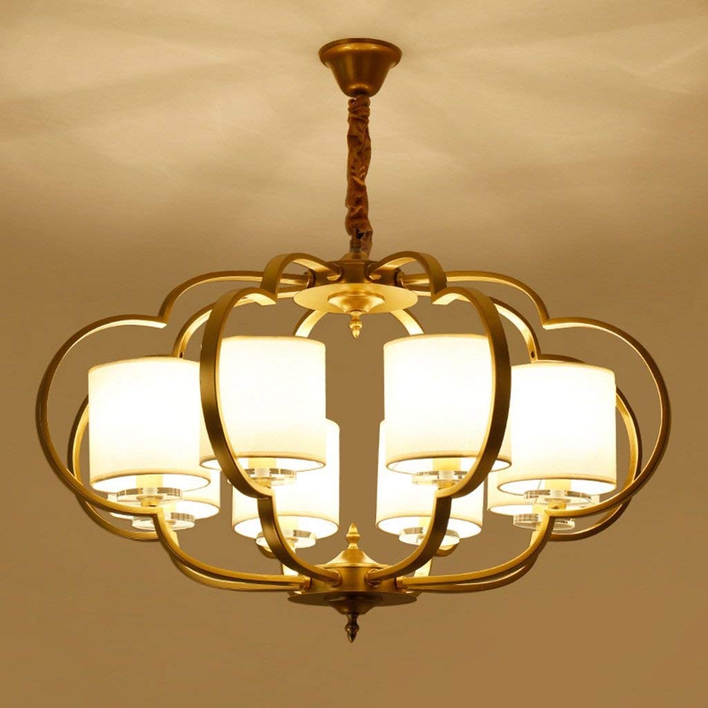 Lustre salon chambre étude restaurant Nouveau Chinois 6 ou 8 lumières