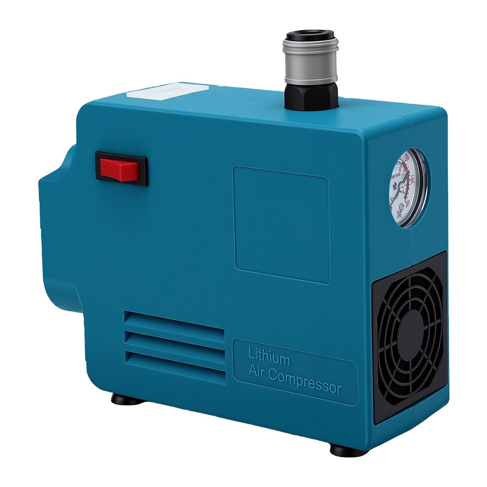 Fafeicy Compressore D'aria Senza Fili, Compressore D'aria Portatile con Motore in Rame Senza Spazzole 175 PSI Serbatoio Olio 500W per Pistole Sparachiodi Pneumatiche Adatte per