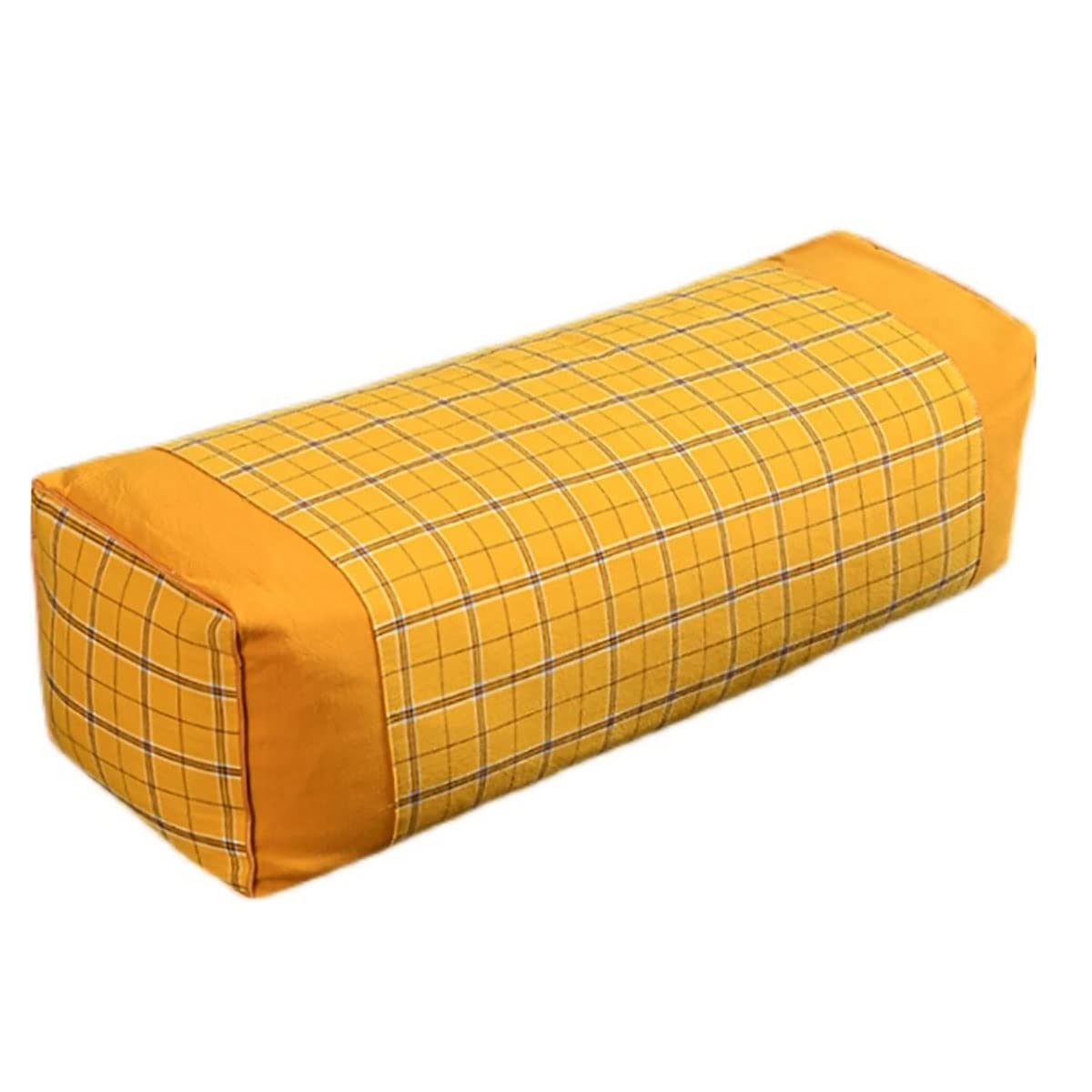Cuscino per collo di grano saraceno, cuscino per collo a cilindro di grano saraceno Cuscino per rinforzo regolabile Supporto per collo cervicale Sollievo dal dolore al collo Traspirante Sonno fresco