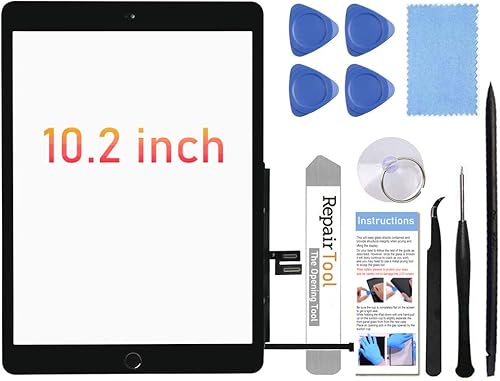 Para iPad 78 generación de reemplazo de pantalla digitalizador de 10.2 pulgadas (A2197, A2198, A2200, A2270, A2428, A2429, A2430), para iPad 78