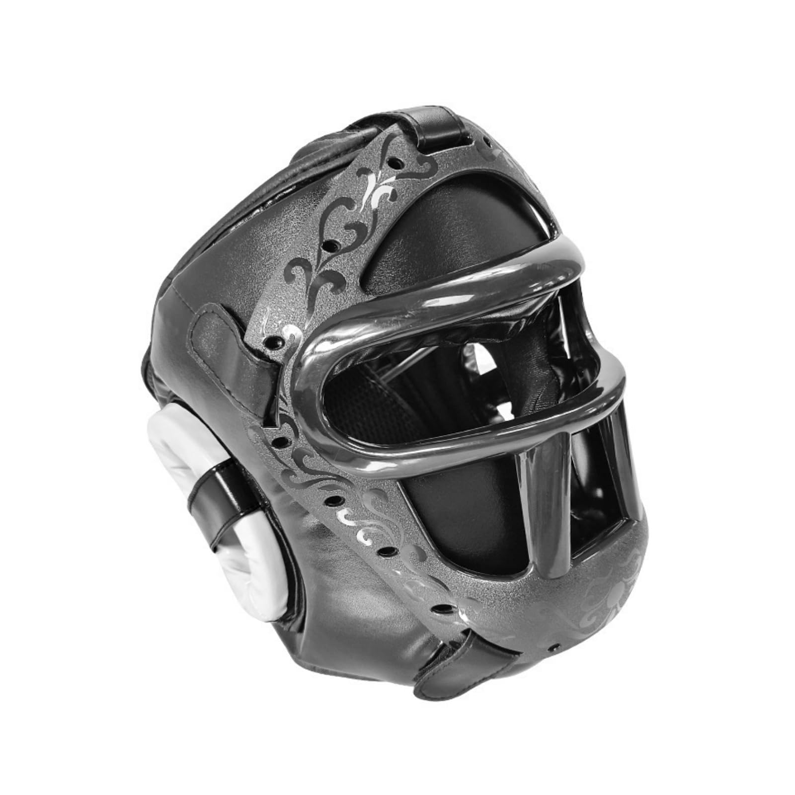 Cabezal con Rejilla Ergonómico Casco con Visor Ligero Casco Boxeo Más para Sparring, Gimnasio