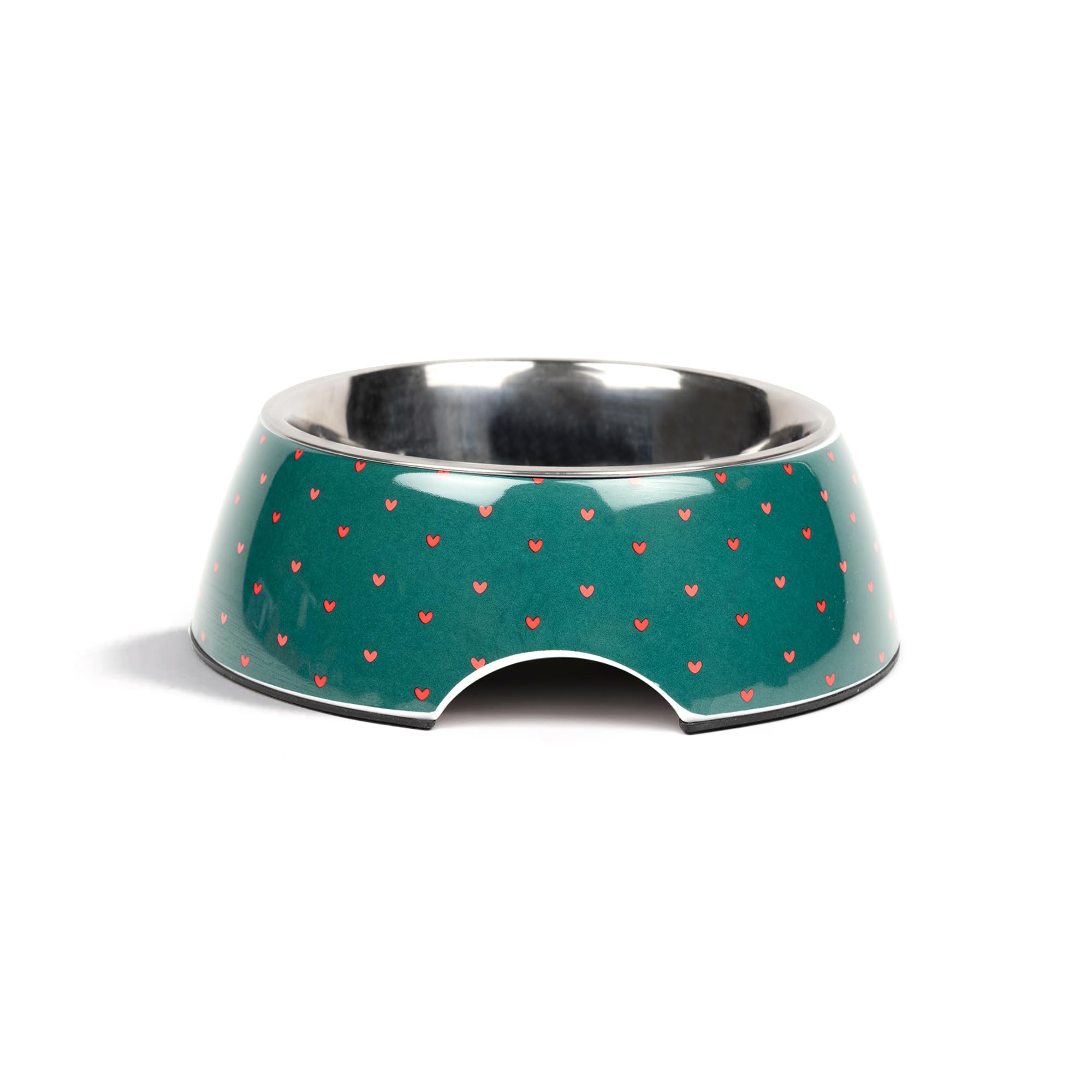 Heads Up For Tails Dog, Puppies, Pets Huft Cute Hearts Melamine Bowl For Pets-Green (S),17 cm,H_6 cm,W_16 cm (B0CR1NFJPT) Amazon Price History, Amazon Price Tracker