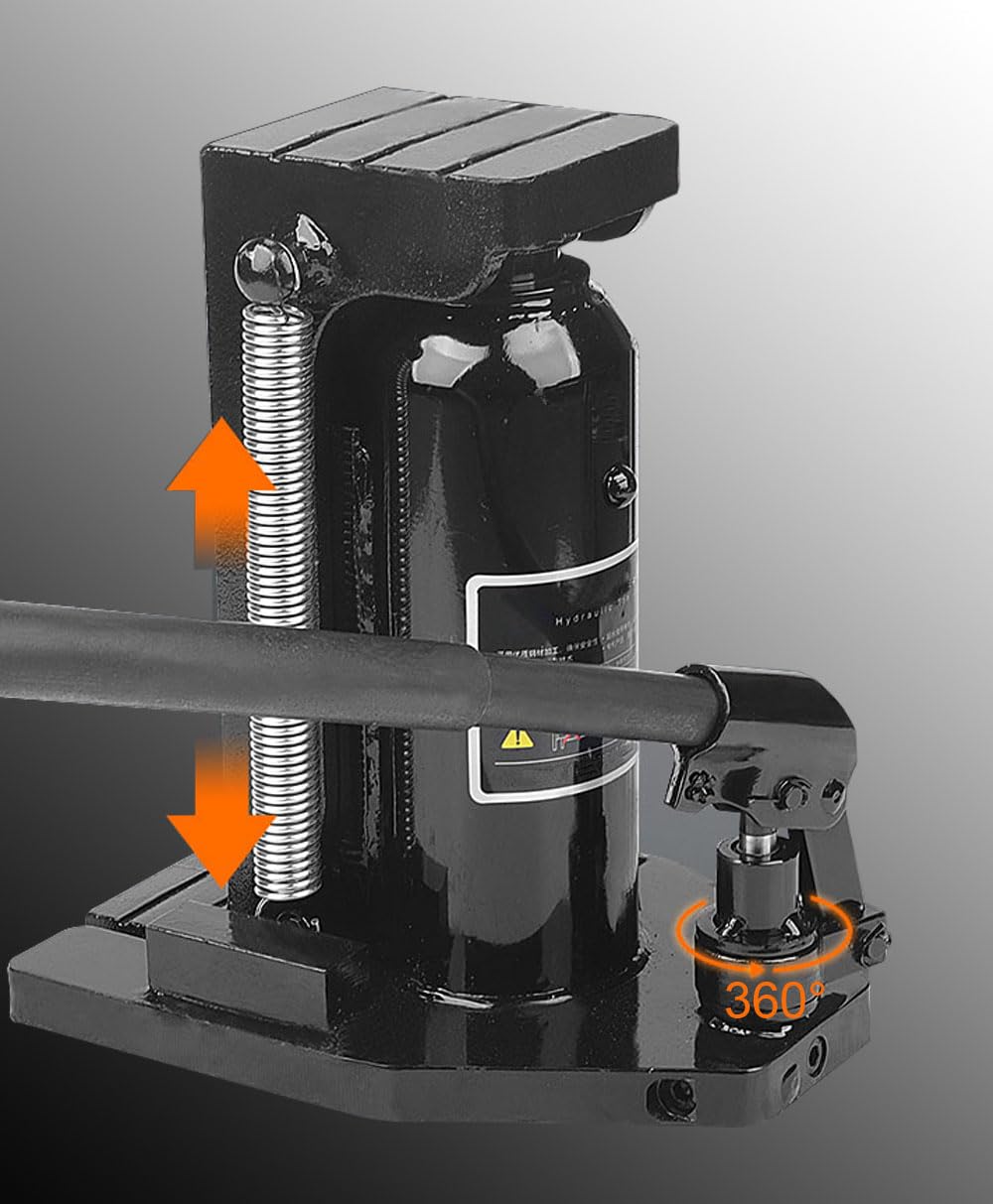 Podnośnik podnośnika hydraulicznego podnośnika palców podnośnik hydrauliczny podnośnik palców poddany obróbce cieplnej stalowa podstawa 4,989.5 kg/2,494.8 kg (5/2,5 tony) maszyna do rozprowadzania