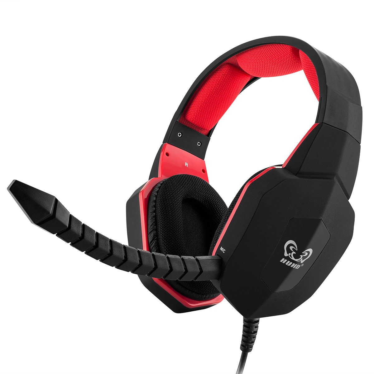 Game Headset Fiber Optical Gaming Headphone for Xbox One Xbox 360 PS3 PS4 PC Computer Headsets with Detachable Microphone