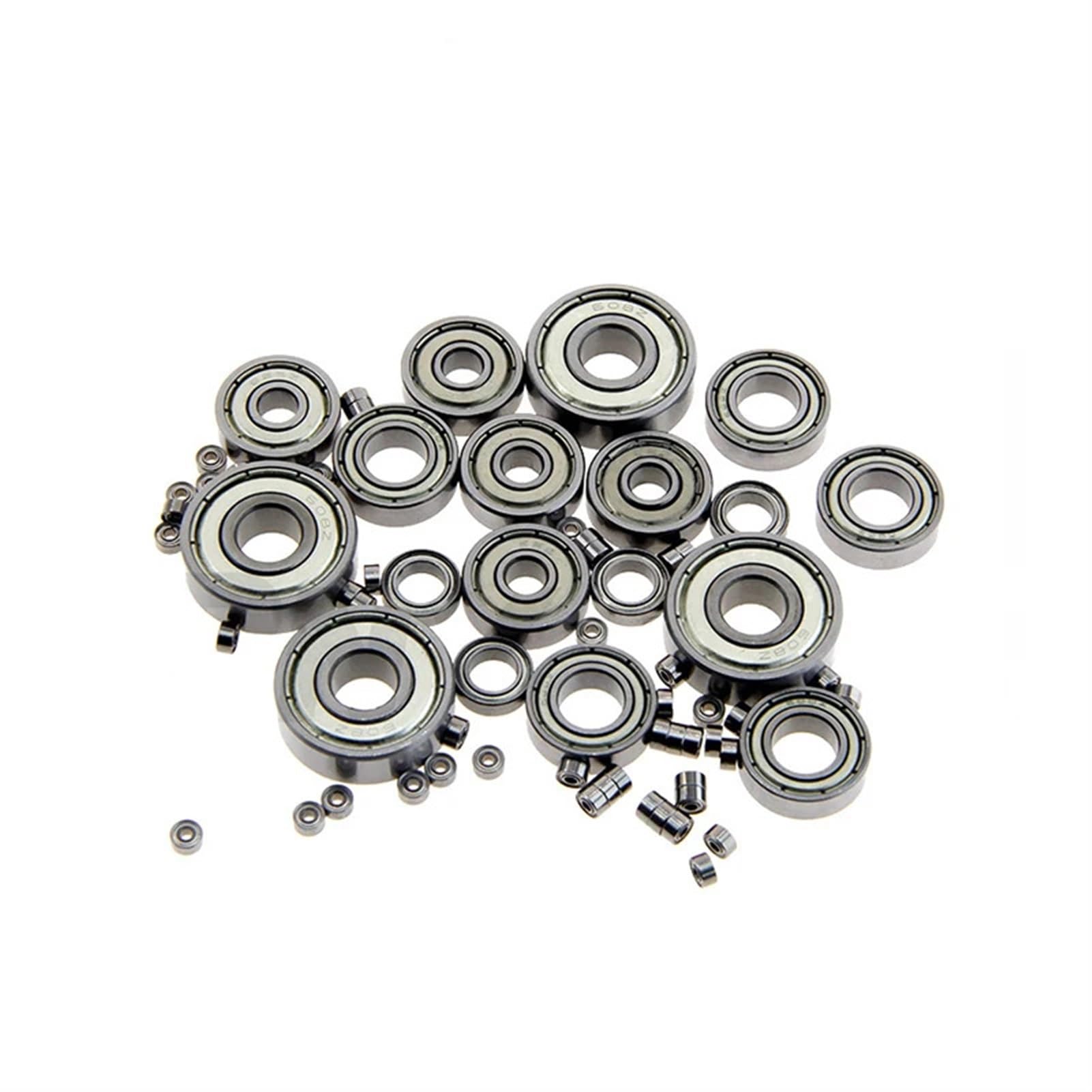 Cojinetes de bolas de ranura profunda 30 unids/lote ABEC-5 sello de Metal miniatura rodamiento rígido de bolas MR125ZZ MR125Z MR125-2Z MR125 ZZ L-1250ZZ 5x12x4mm(ABEC 5)