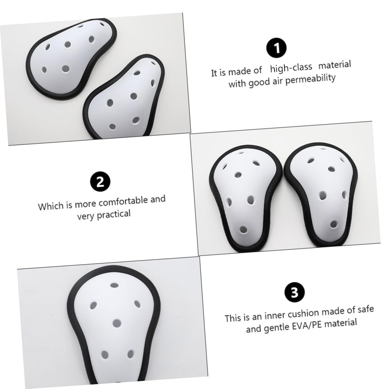 BCOATH 5pcs Groin Protector Cup for Boxing Groin Protector Cup Men's Breathable Sports Crotch Guard Youth