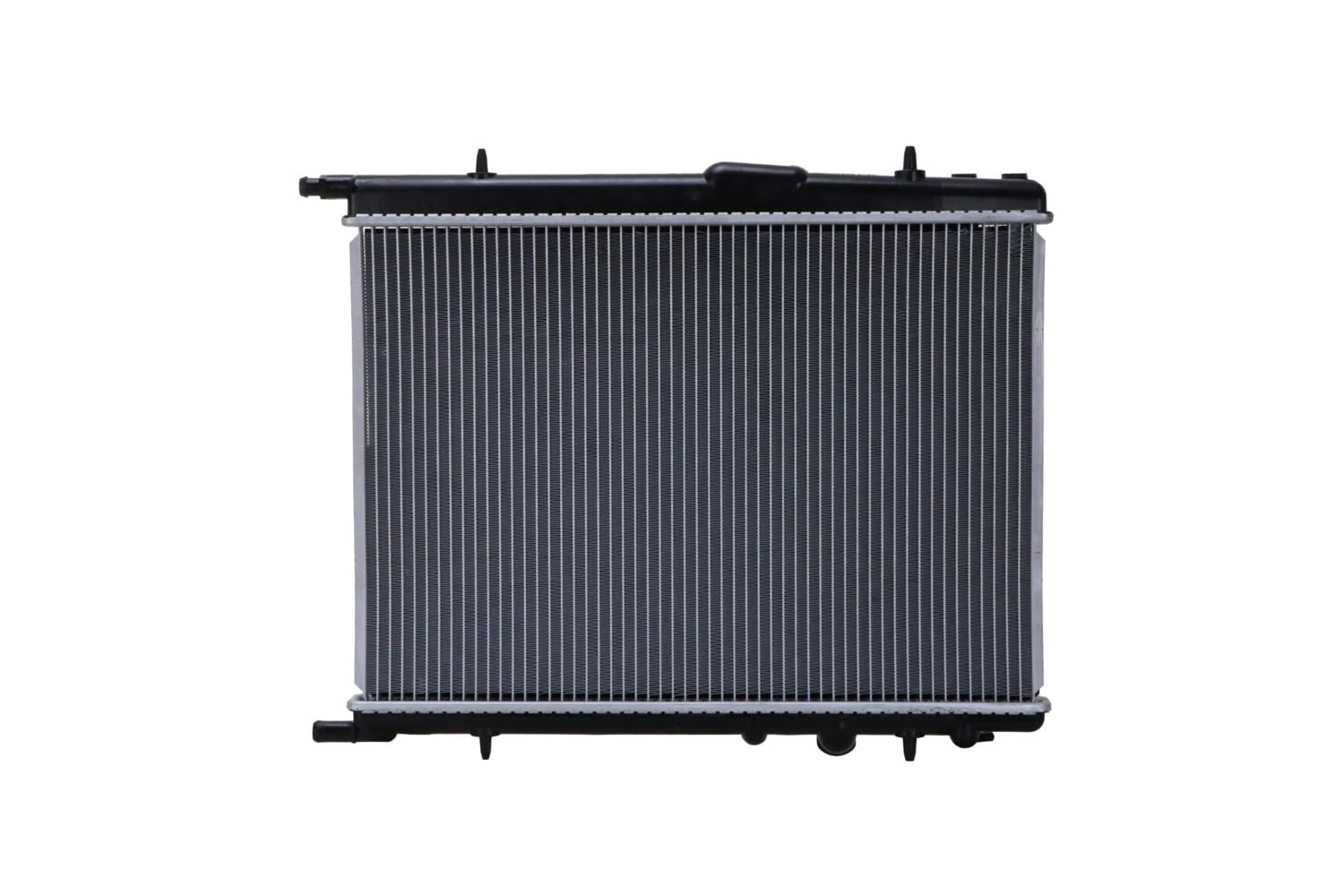 HELLA 8MK 366 302-691 Radiador, refrigeración del motor - Aletas refrigeración soldadas - Aluminio/Plástico - con juntas - sin depósito de compensación