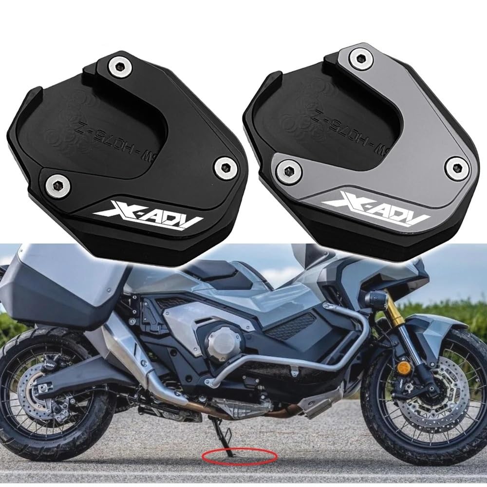 Seitenständer Verlängerung Für Honda X-ADV 750 2021-2025 - CNC Aluminium