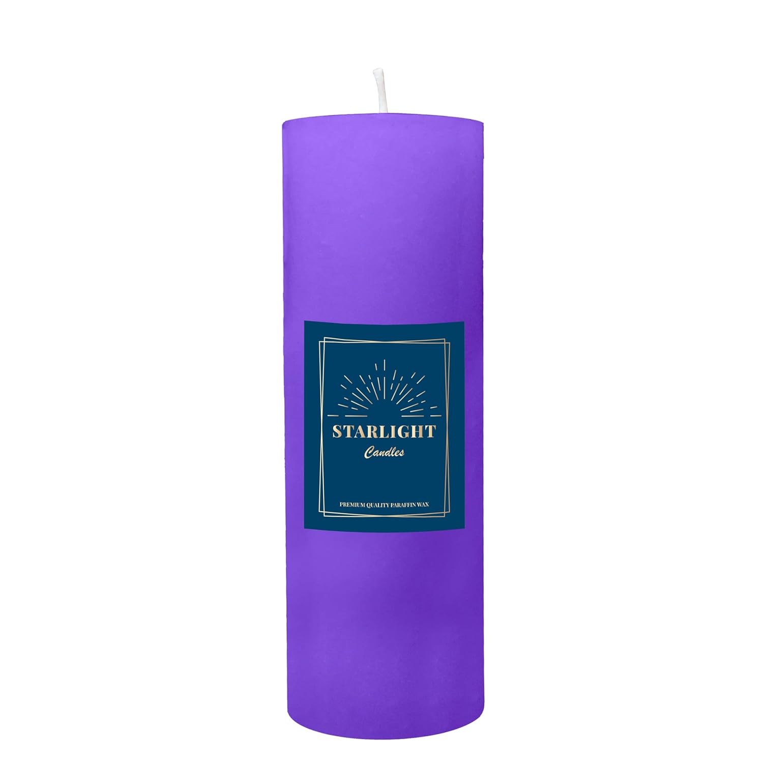Buy Starlight Candles® Paraffin Wax Pillar Candle, Hand Poured, Diwali