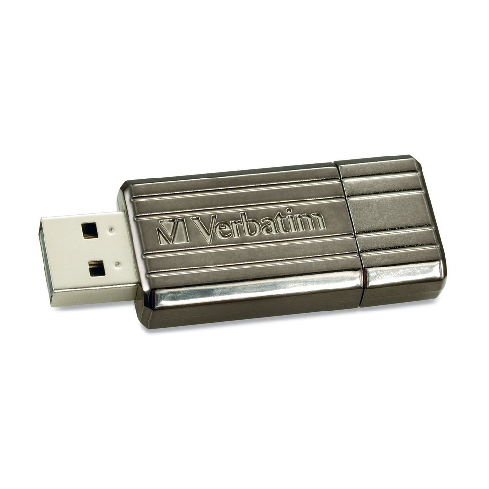 Verbatim Store 'n' Go BlazeDrive 8 GB USB 2.0 Flash Drive 97196 (Metallic Gun Metal)