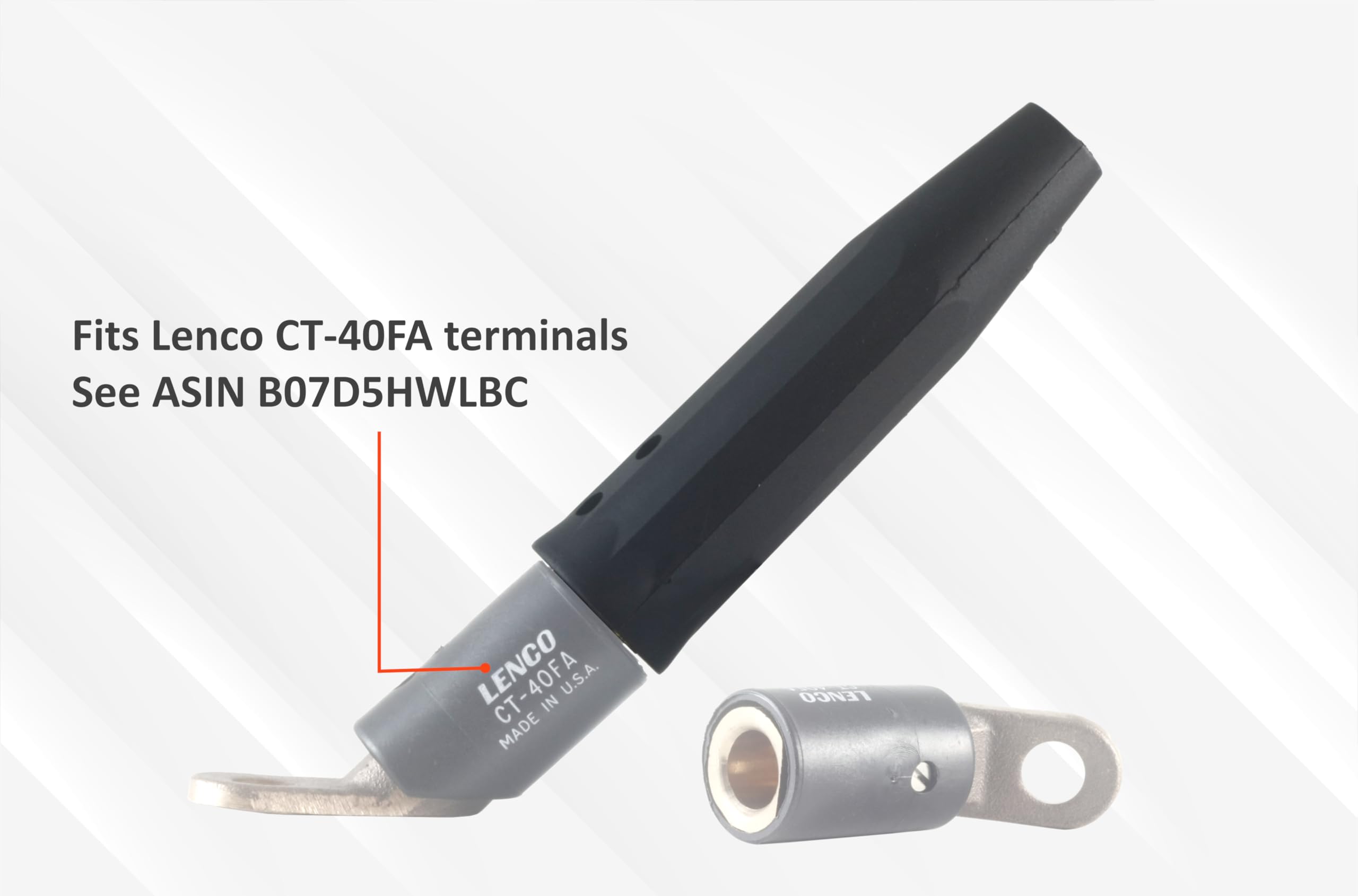 Juego de cables de soldadura de 200 Amp – cable #2 AWG