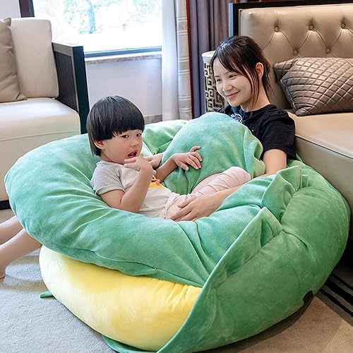Miniatura 4 de LELEBEAR Almohadas de concha de tortuga, almohada de tortuga gigante, portátil kawaii usable, divertido cojín de felpa para cosplay (31.4 pulgadas,